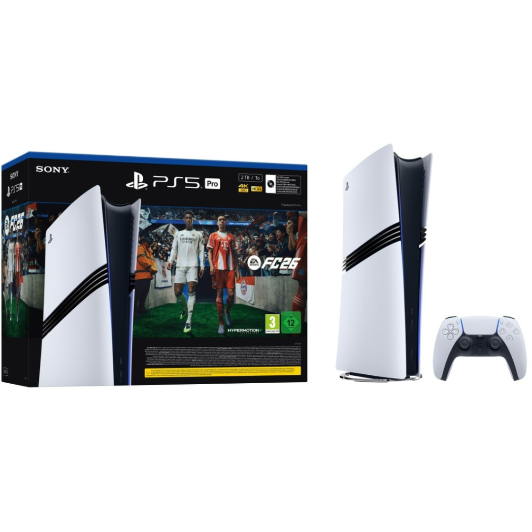 Sony - Bundle console PlayStation®5 Pro 2 TB - EA SPORTS FC™ 26 - 70% OFF